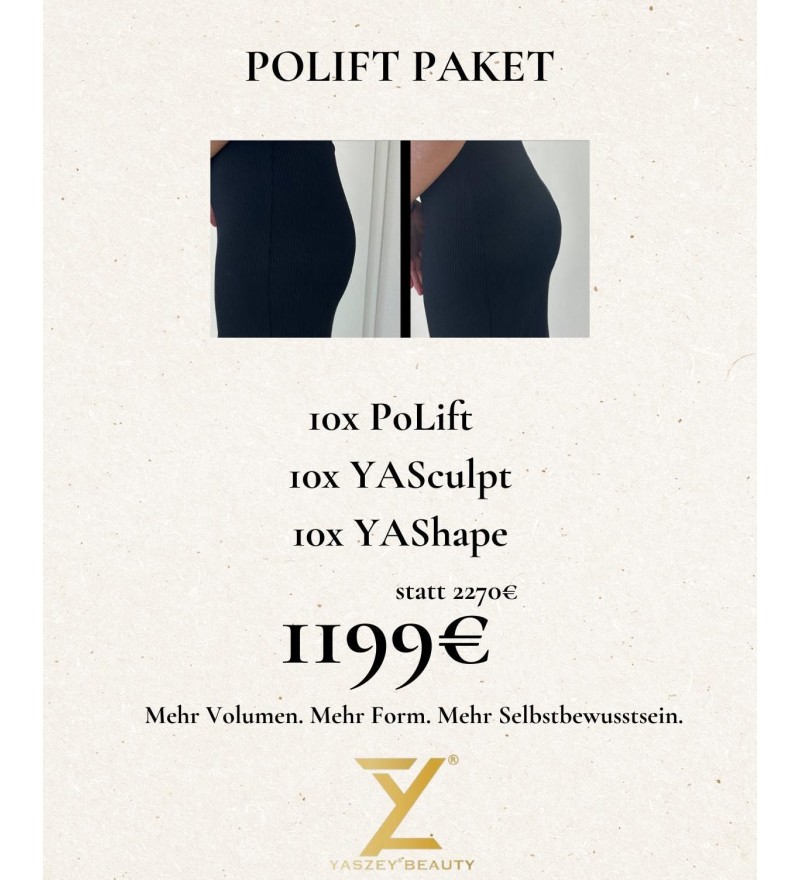 Pakket 2 - Polift Pakket - (10x) Polift, YASculpt, YAShape